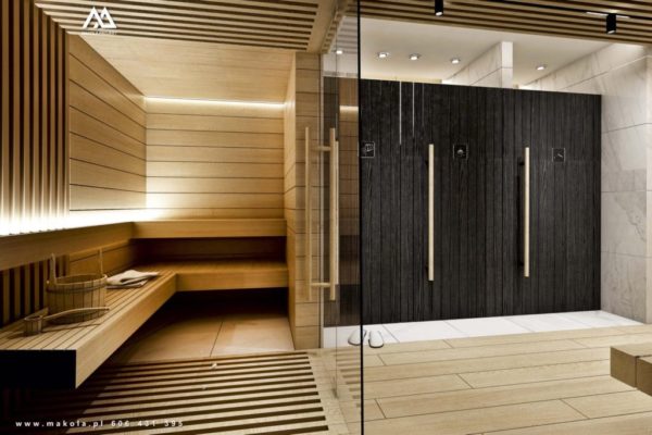 projekt spa w hotelu kraków